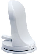 Sex In The Shower Single Locking Suction Foot Rest White