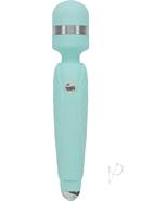 Pillow Talk Cheeky Silicone Rechargeable Wand Massager - Teal