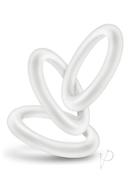 Performance Vs2 Pure Premium Silicone Cock Rings - Small - White